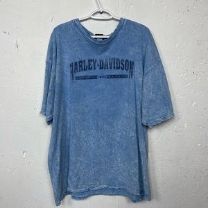 Harley Davidson Distressed Tee Shirt size 3X